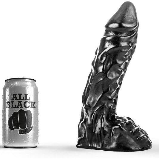 TODO NEGRO - DILDO DE 23 CM