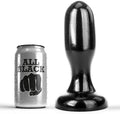 TODO NEGRO - PLUG ANAL DE 19,5 CM