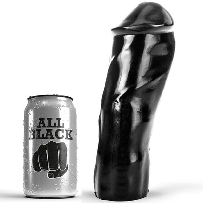 ALL BLACK - 20 CM REALISTIC DILDO