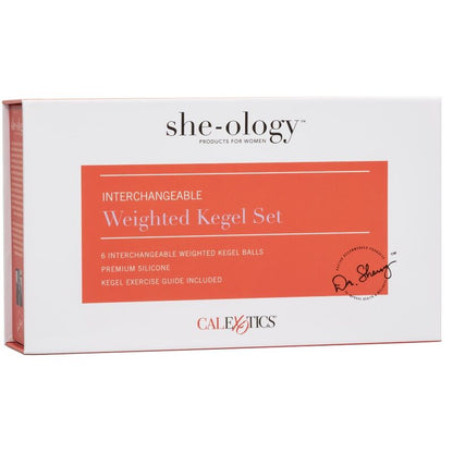 CALEXOTICS - SET DE BOLAS KEGEL INTERCAMBIABLES SHE-OLOGY