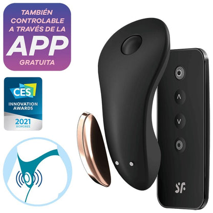 SATISFYER - PEQUEÑO VIBRADOR SECRETO PARA PANTALONES