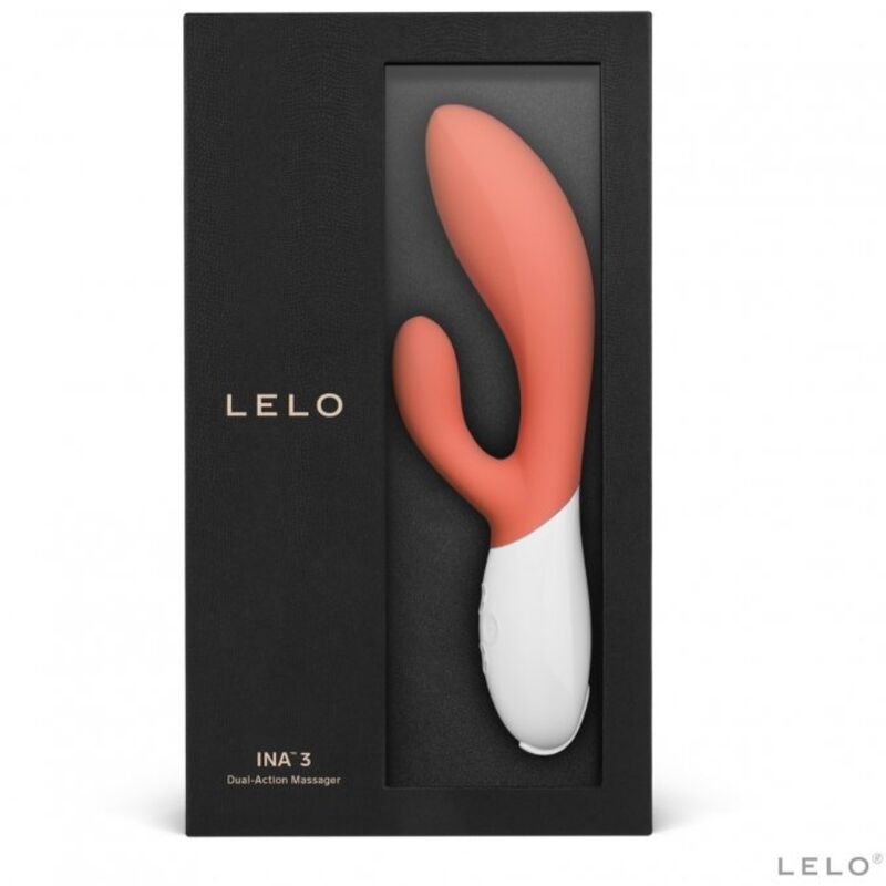 LELO - INA 3 DELUXE CORAL RABBIT VIBRATOR