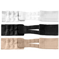 Bye-Bra - Extensor de contorno flexible de 2 ganchos (3 unidades)