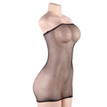 Queen Lingerie - Vestido Corpo Rede Com Diamantes S/L