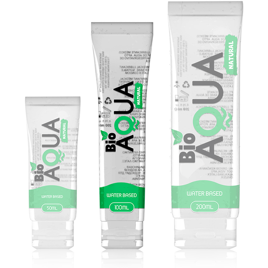 BIOAQUA - WATER-BASED LUBRICANT WITH NATURAL INGREDIENTS 100 ML