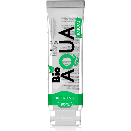 BIOAQUA - WATER-BASED LUBRICANT WITH NATURAL INGREDIENTS 200 ML