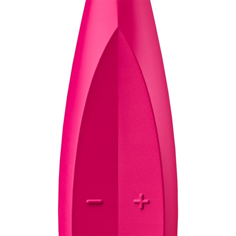 SATISFYER - TWIRLING VIBRATOR FUN TIP PINK
