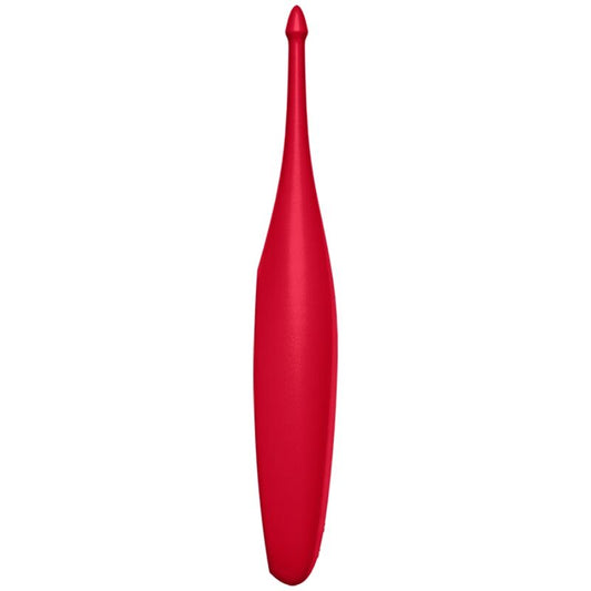 SATISFYER - TWIRLING FUN TIP RED VIBRATOR
