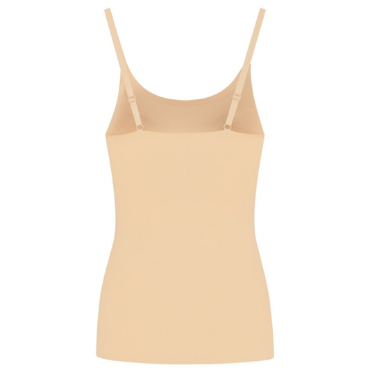 BYE-BRA - CAMISA INVISIBLE CON CONTROL DE LUZ BEIGE TALLA XXL