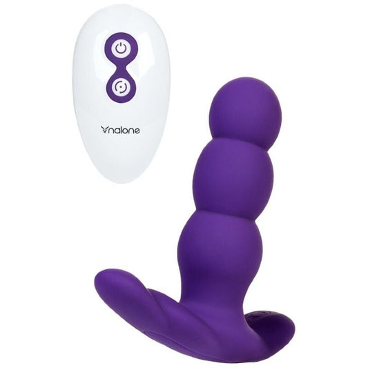 NALONE - PERLA ANAL MORADA CONTROL REMOTO