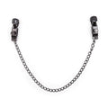 Ohmama Fetish - Black Chain Metal Bra Straps