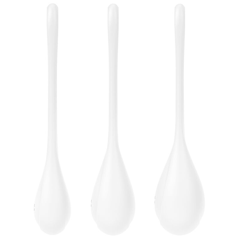 SATISFYER - SET DE ENTRENAMIENTO DE POTENCIA YONI 1 BLANCO
