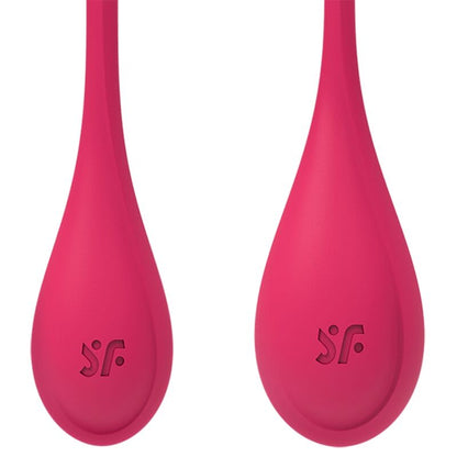 SATISFYER - YONI POWER TRAINING SET 1 RED