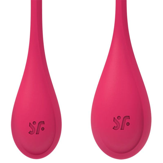 SATISFYER - SET DE ENTRENAMIENTO DE POTENCIA YONI 1 ROJO