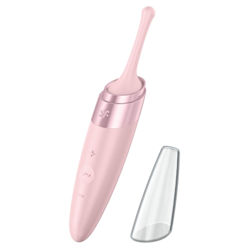 SATISFYER - ESTIMULADOR DE CLÍTORIS ROSA TWIRLING DELIGHT