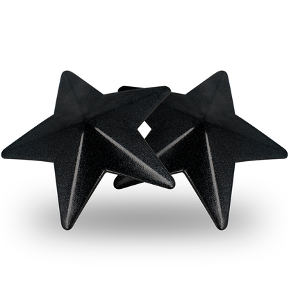 COQUETTE CHIC DESIRE - CUBREPUNTAS ESTRELLAS NEGRAS