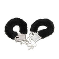 Diablo Picante - Furry Handcuffs Black Pleasure