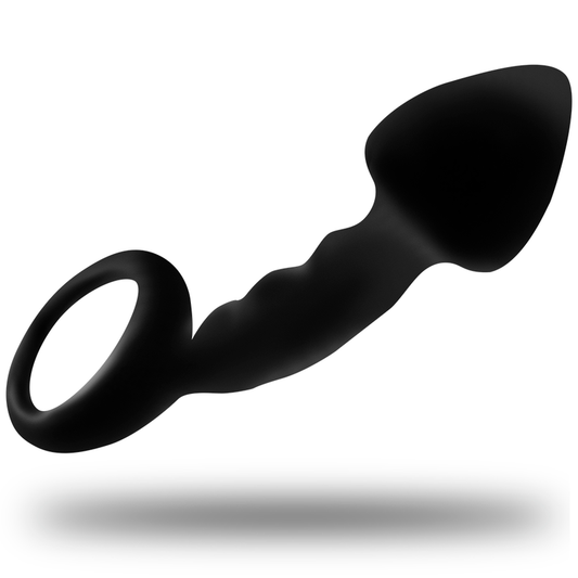 OHMAMA - NERVED ANAL PLUG WITH RING
