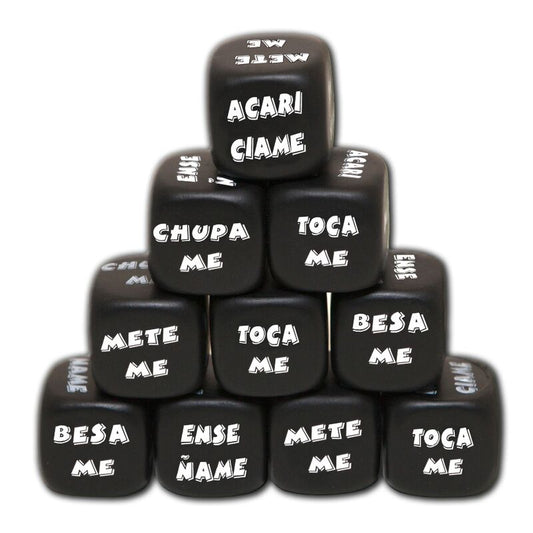 SPICY DIABLO - BLACK STEEL DICE