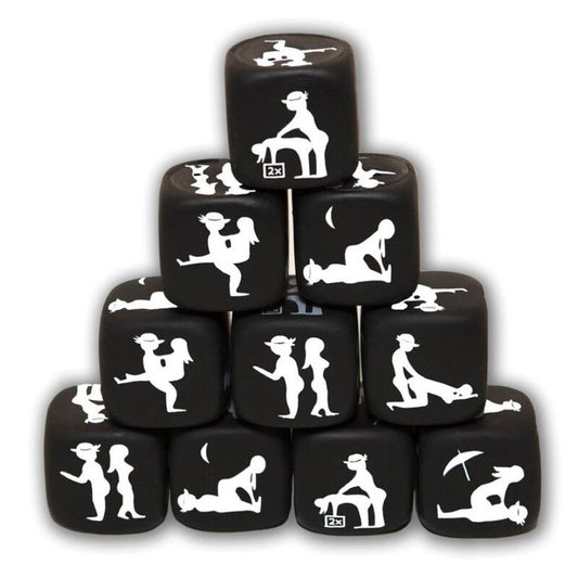 SPICY DIABLO - BLACK POSTURE DICE GAME