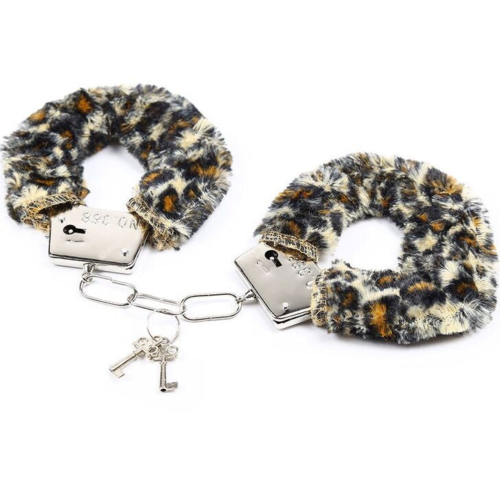 OHMAMA FETISH - VELVET LINED METAL WRIST CUFFS
