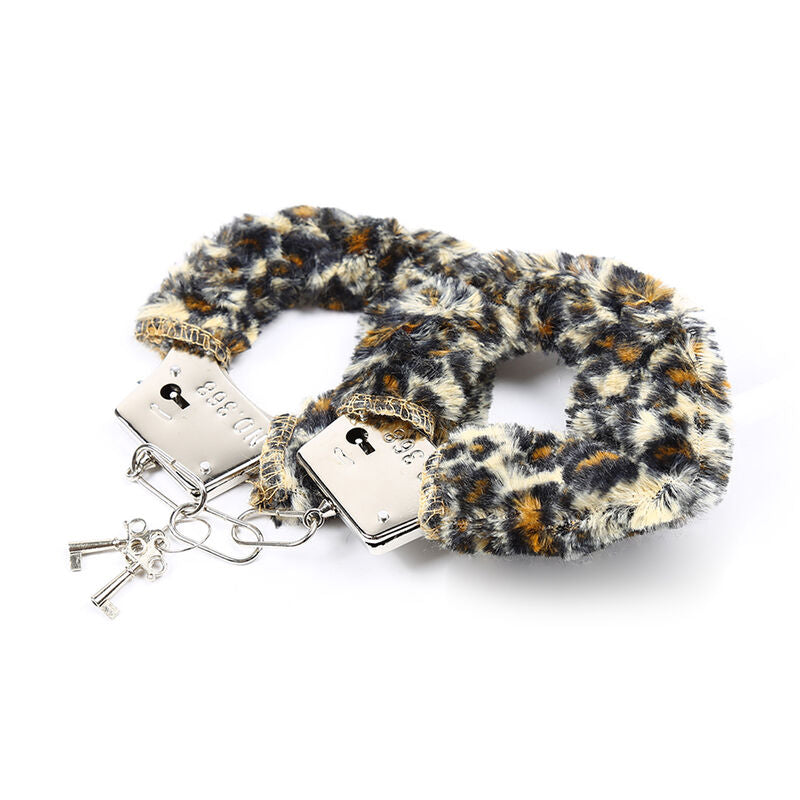 OHMAMA FETISH - VELVET LINED METAL WRIST CUFFS