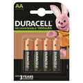 Duracell - Rechargeable Battery HR6 AA 1300mAh 4 Units