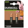 Duracell - Rechargeable Battery HR03 AAA 900mAh 2 Pack