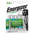 Energizer - Extreme Rechargeable Battery Hr6 Aa 2300Mah 4 Pack