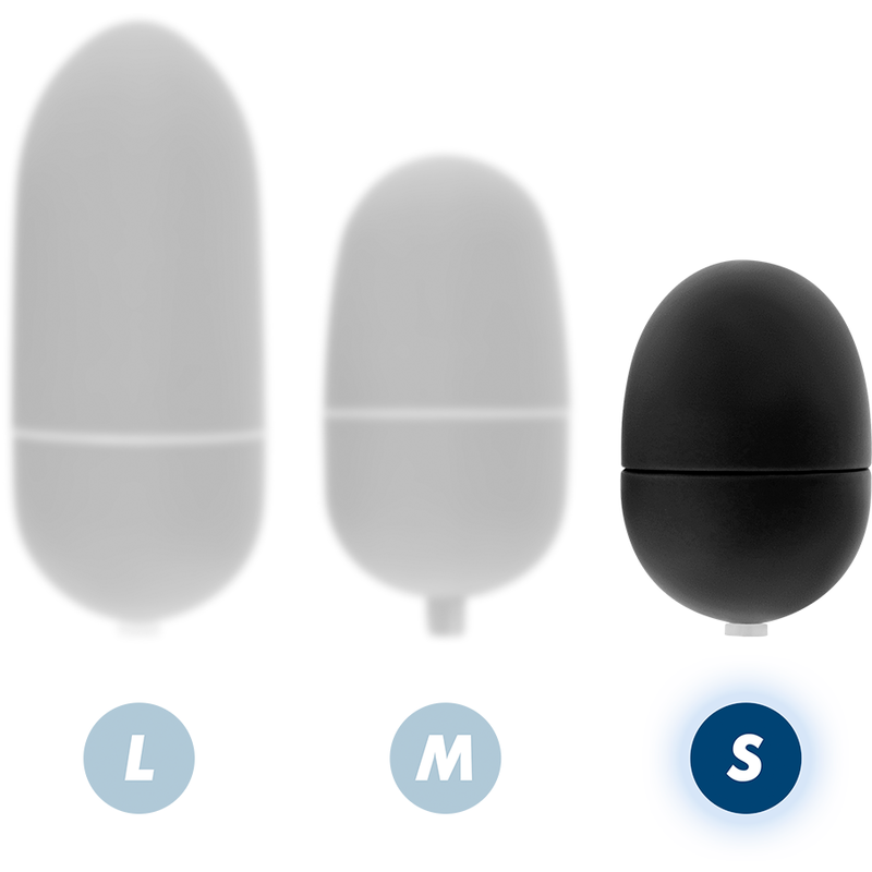 ONLINE - VIBRATING EGG WITH REMOTE CONTROL S BLACK