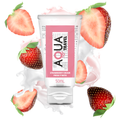 Aqua Travel - Lubrificante À Base De Água De Creme De Morango - 50 Ml