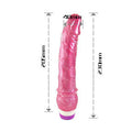 Baile - Vibrador Rojo Realista 23 cm