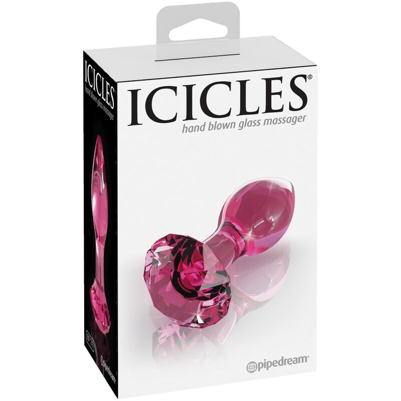 ICICLES - GLASS BUTT PLUG N. 79