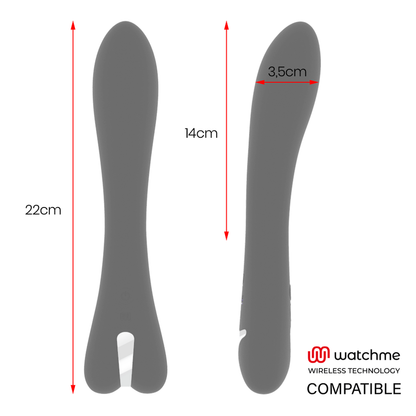BRILLY GLAM - RYAN VIBRATOR WATCHME WIRELESS COMPATIBLE TECHNOLOGY