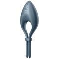 Satisfyer - Aplicativo Vibrador De Anel Bullseye Cinza