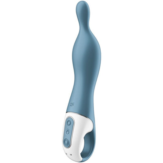 SATISFYER - AMAZING VIBRATOR 1 ASPOT BLUE