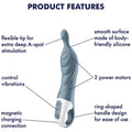 Satisfyer - Vibrator Amazing 2 Aspot Grey