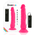 Diversia - Vibrador Flexible Rosa 21 cm -Ø- 4.9 cm