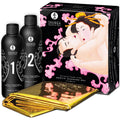Shunga - Gel De Massagem Erótica Corpo A Corpo Oriental Morangos E Cava