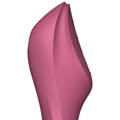 Satisfyer - Vibrador de aire pulsado Curvy Trinity 3 Rojo