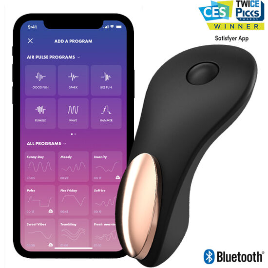 SATISFYER - PEQUEÑO VIBRADOR SECRETO PARA PANTALONES