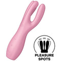 Satisfyer - Vibrador Threesome 3 Rosa