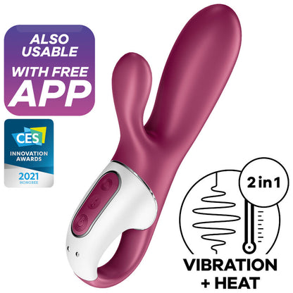 SATISFYER - VIBRADOR HOT BUNNY G SPOT