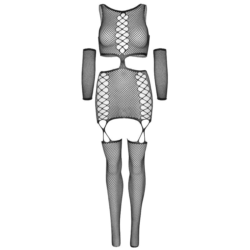 LEG AVENUE - VESTIDO CON GUANTES TALLA ÚNICA