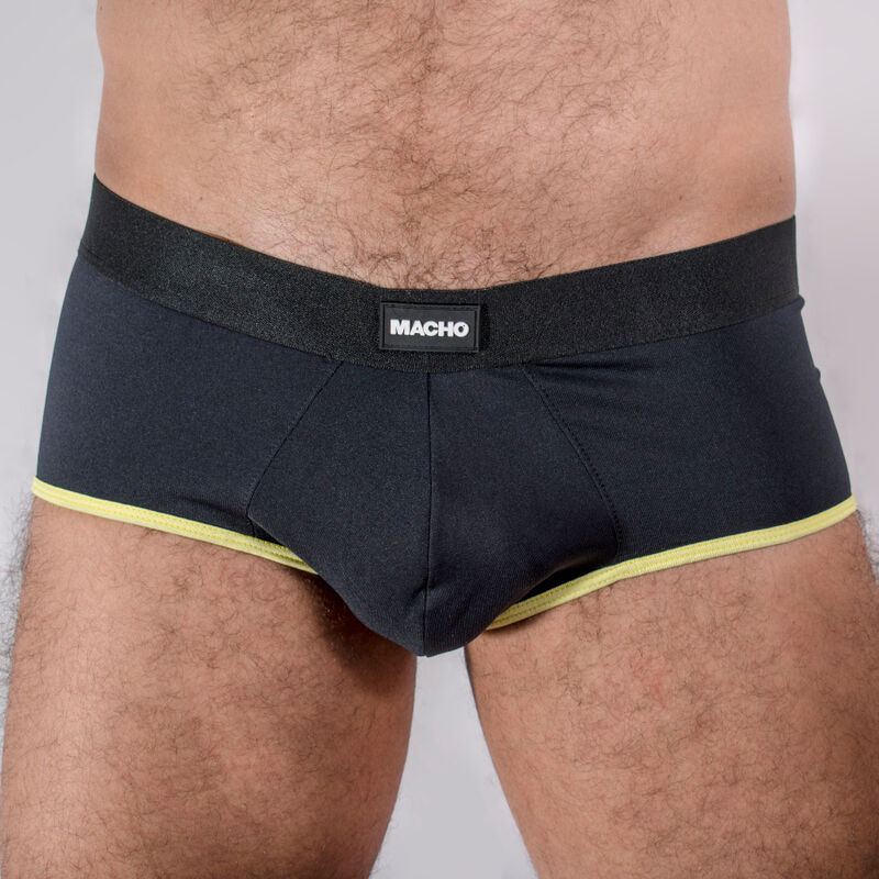 Macho - Ms24A Calzoncillo Brief Amarillo Oscuro S