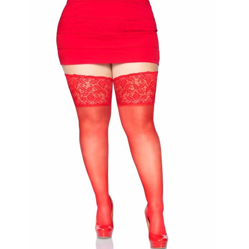 Leg Avenue - Stay Ups Sheer Thigh High One Size