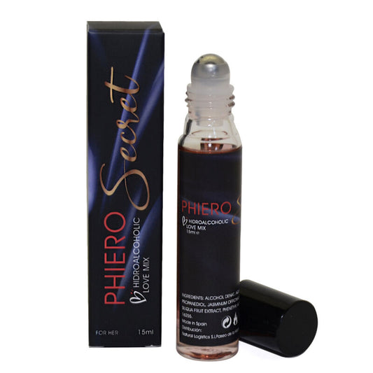 500 COSMETICS - PHIERO SECRET NATURAL ODORLESS COMBINATION FEMALE SEXUAL HORMONES 15 ML