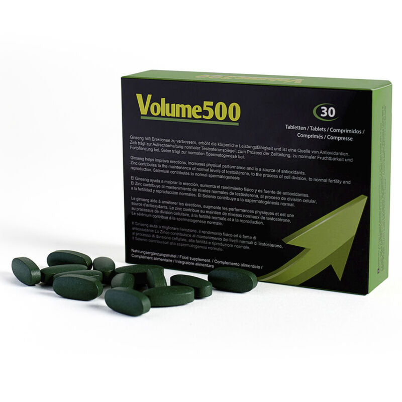 500 COSMÉTICOS - VOLUMEN 500 AUMENTANDO LA CANTIDAD Y CALIDAD DEL ESPERMA