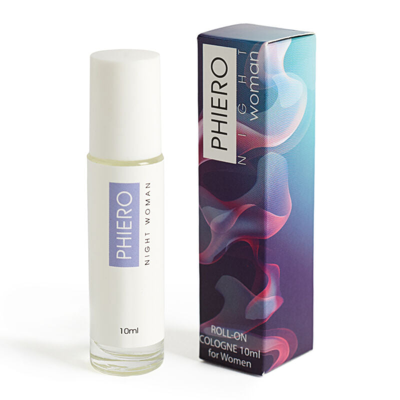 500 COSMÉTICOS - MUJER DE NOCHE DE PHIERO. PERFUME CON FERMONIO EN FORMATO ROLL-ON PARA MUJER.