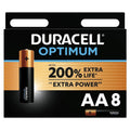 Duracell - Optimum 200 Bateria Alcalina Aa Lr6 8 Unidade